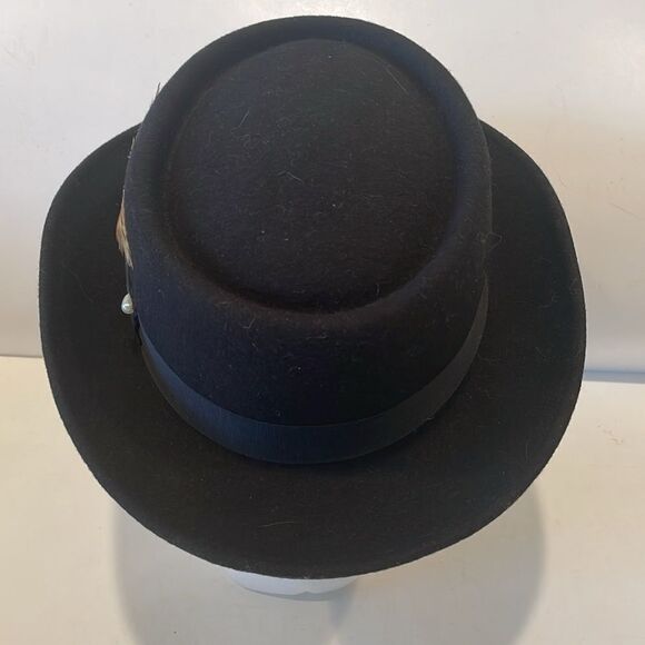 Capa's Design Godfather Porkpie Wool hat - Picture 2 of 7